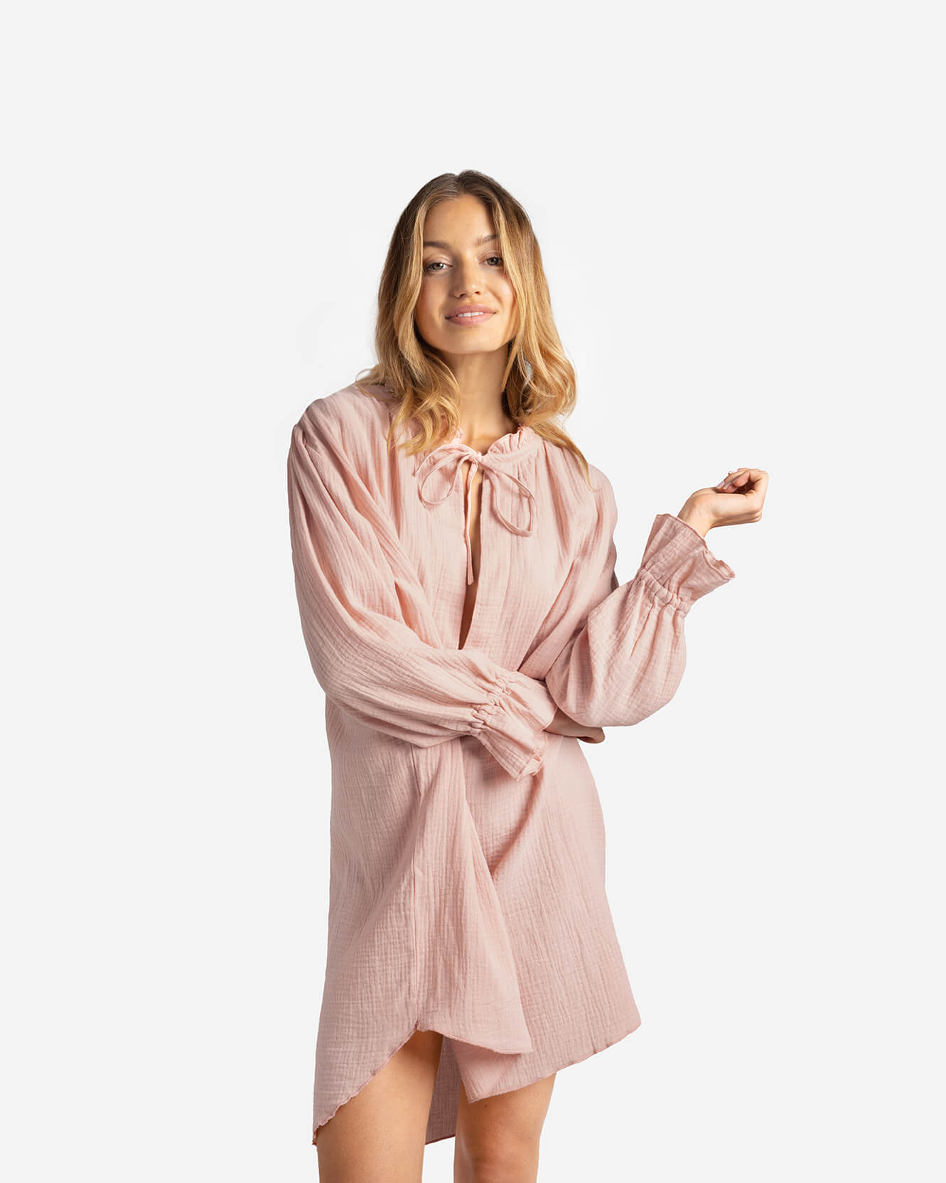 Cotton Breeze Long-Sleeved Chemise – Sunday Citizen