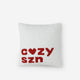 Cozy Szn Throw Pillow Rouge - Off White