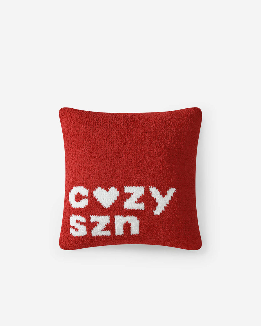 Cozy Szn Throw Pillow Rouge - Off White