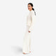CloudCool Crochet Pants Off White