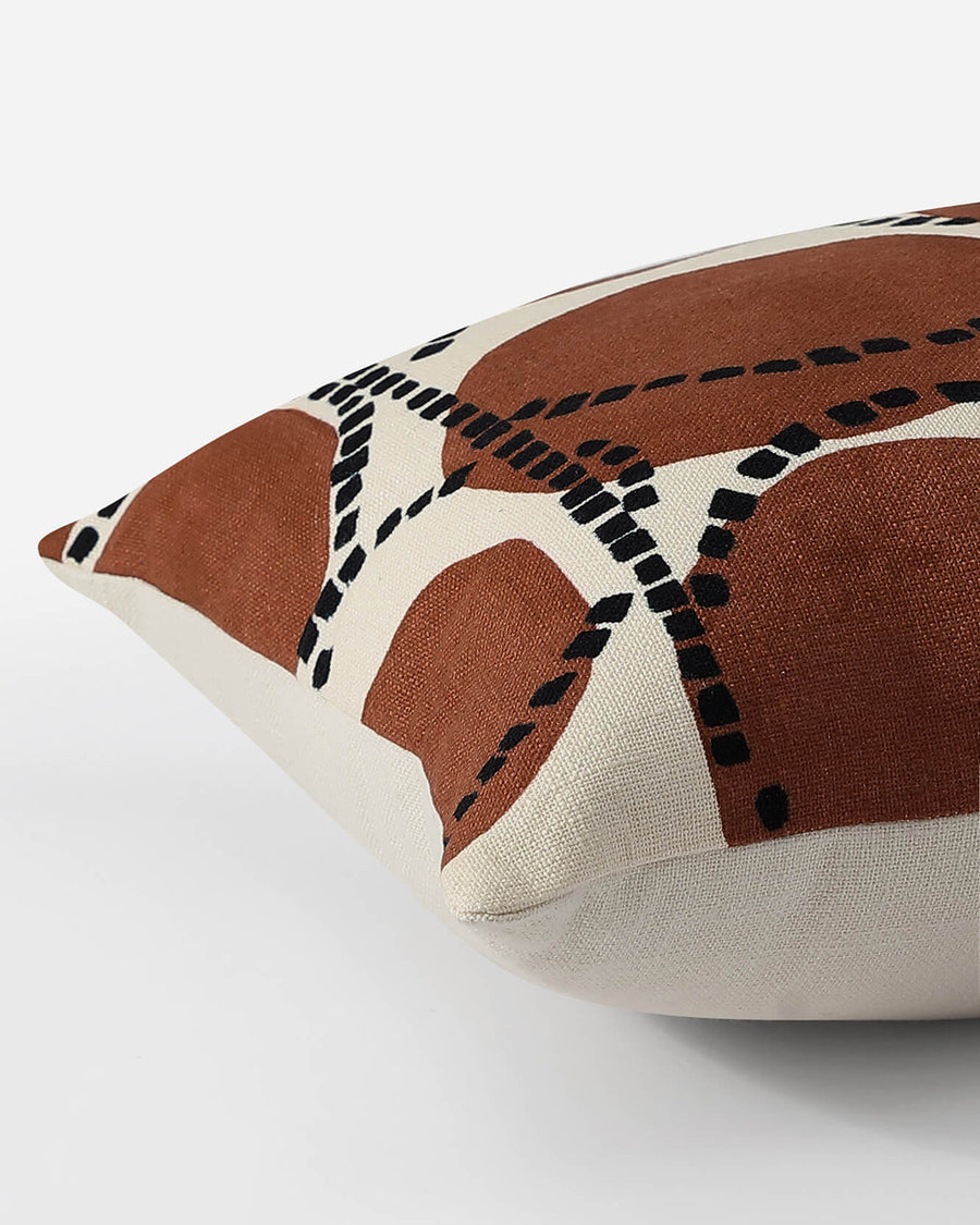 Sunday-Citizen_Decler-Small-Lumbar-Pillow_ Cinnamon Stick