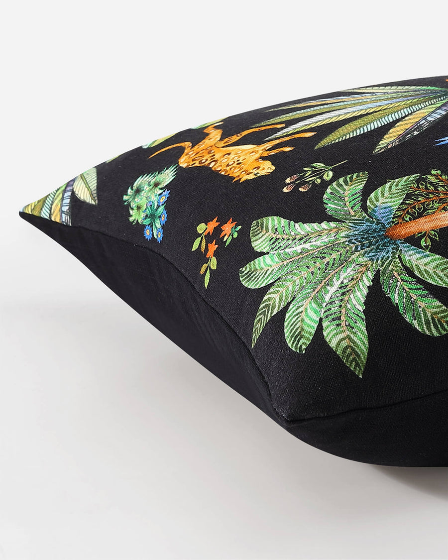 Sunday-Citizen_Decorate-Palms-Throw-Pillow_ Black