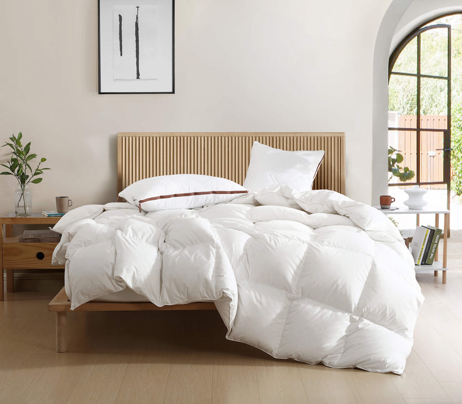 Down Duvet Insert Off White