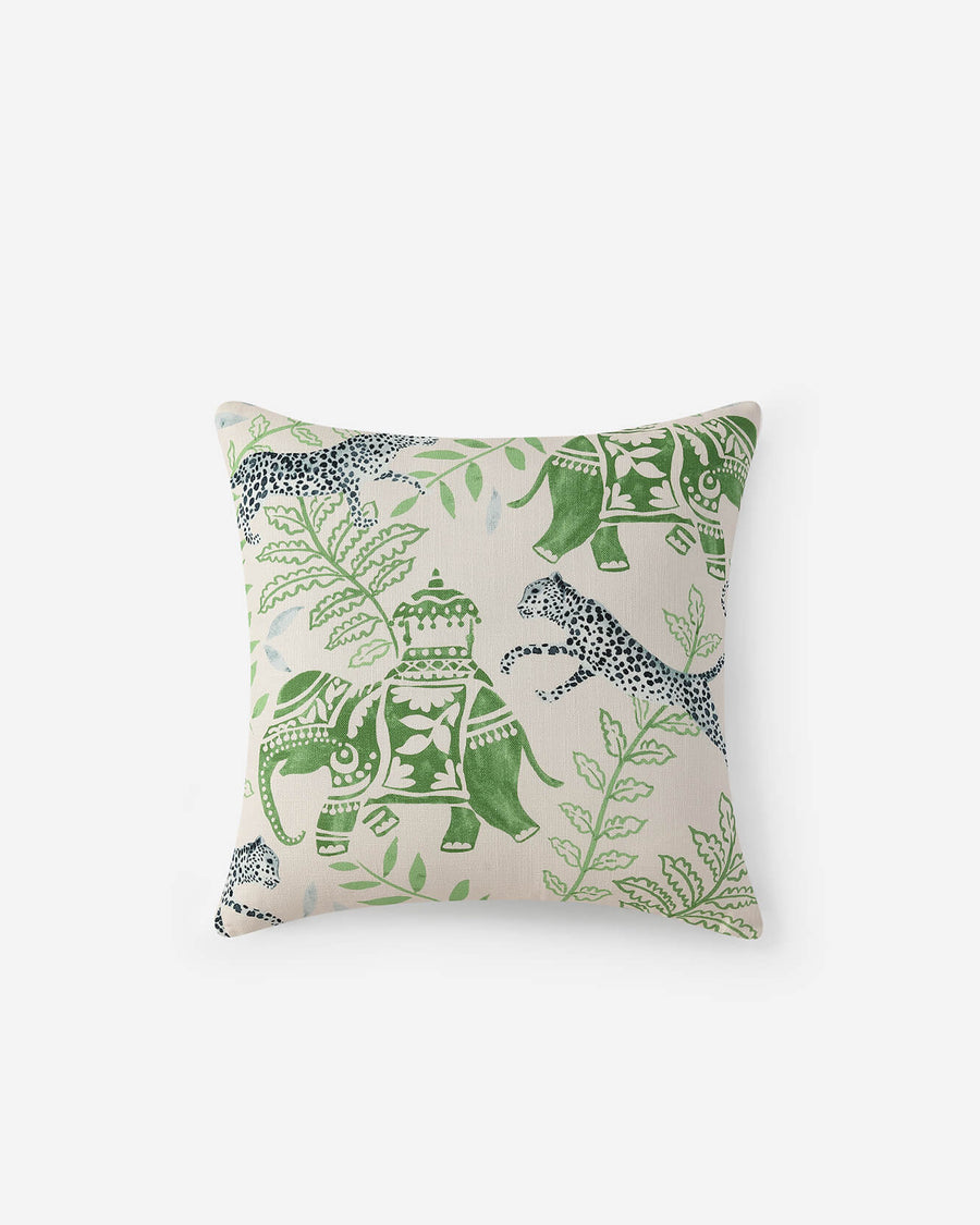 Image of Elephant Ambari Throw Pillow