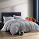 European Flax Linacel™ Duvet Cover Heather