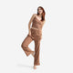 Sunday Citizen Faux Cashmere Asymmetrical Long Sleeve Cafe Au Lait