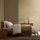 Breathable Faux Fur bed runner Grey
