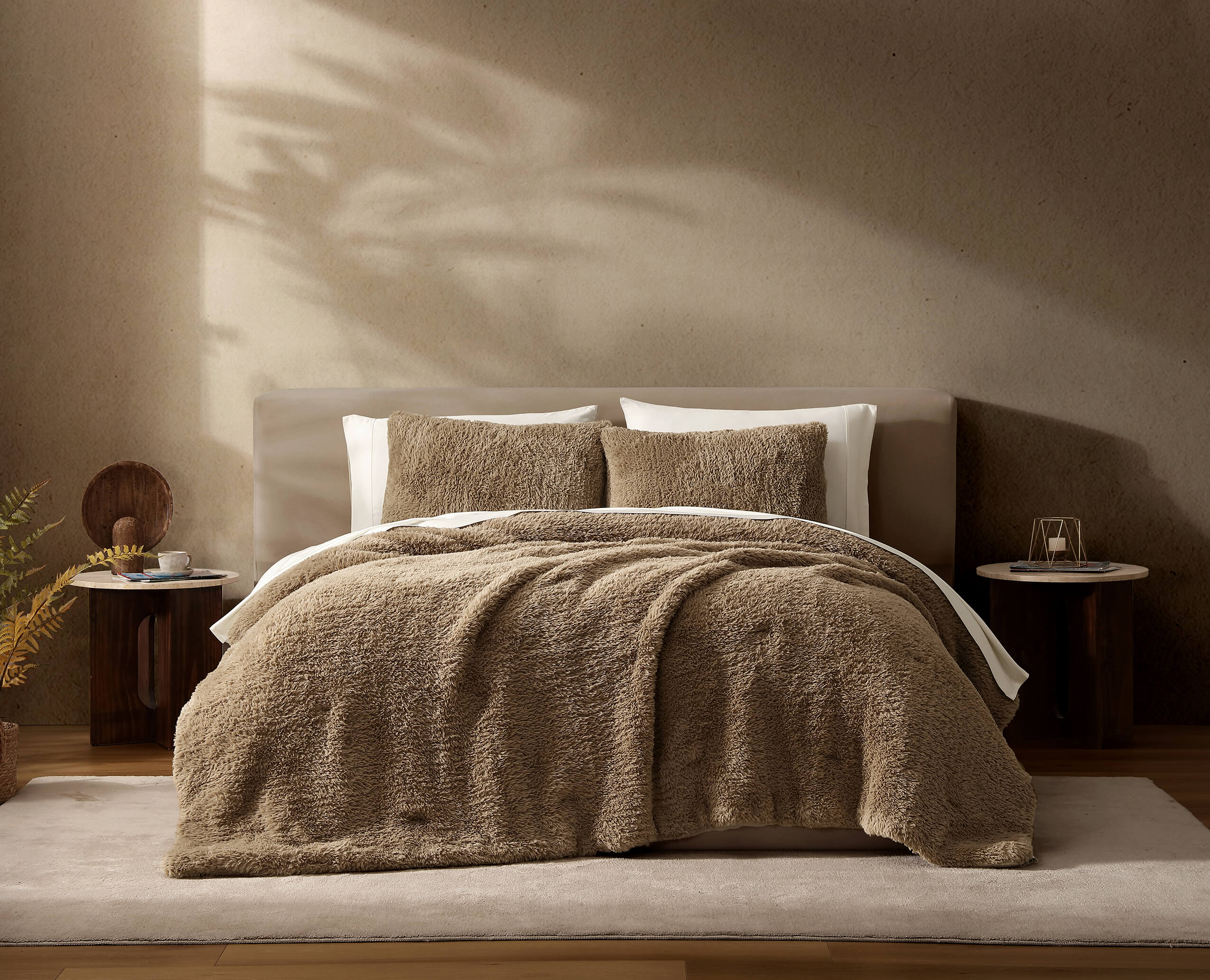 Breathable Faux Fur Comforter Bundle | Sunday Citizen