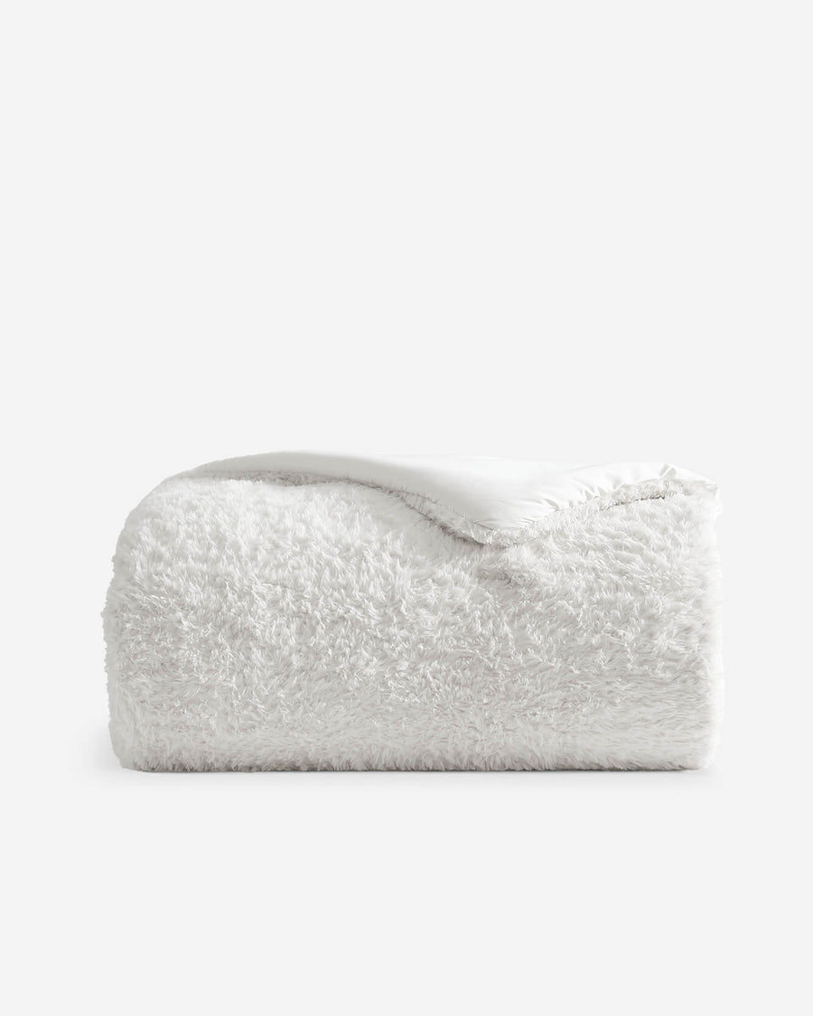 Image of Breathable Faux Fur Comforter