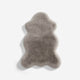 Sunday-Citizen_Faux-Fur-Throw-Rug Pillow Grey