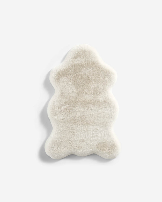 Sunday-Citizen_Faux-Fur-Rug  White