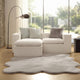 Sunday-Citizen_Faux-Fur-Throw-Rug Pillow Grey
