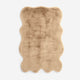 Sunday-Citizen_Faux-Fur-Rug Tan