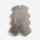 Sunday-Citizen_Faux-Fur-Throw-Rug Pillow Grey