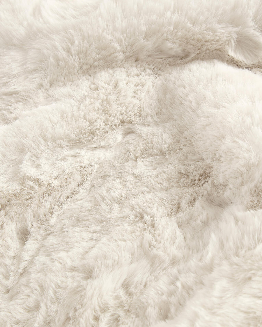 Sunday-Citizen_Faux-Fur-Rug White