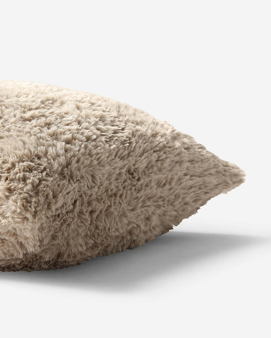 Sunday Citizen Faux-Fur Sham Set Toffee