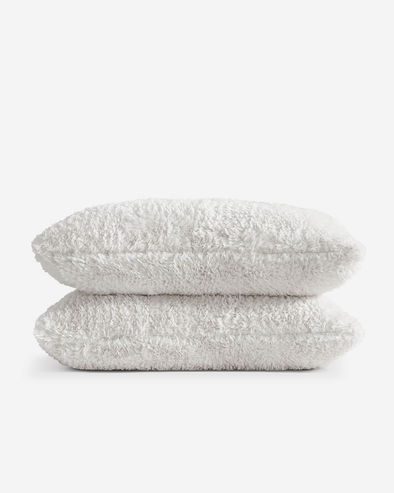 Sunday Citizen Faux-Fur Sham Set White 