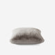Sunday-Citizen_Faux-Fur-Throw Pillow Grey