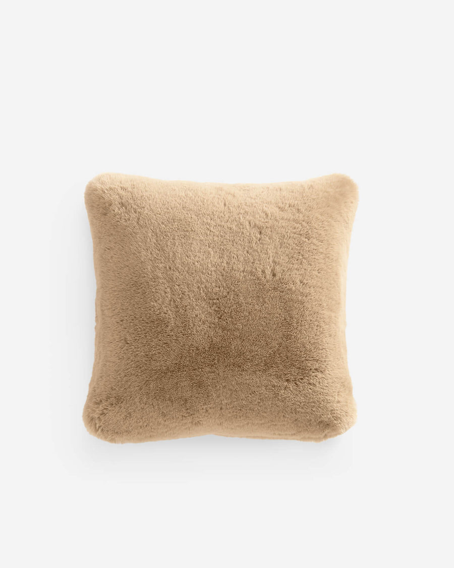 Image of Faux Fur Throw Pillow