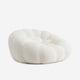 Ciel Chair Ottoman Set Beige