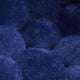 Ciel Chair Ottoman Set Dark Blue