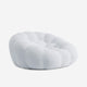 Ciel Chair Ottoman Set Light gray