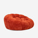 Ciel Chair Ottoman Set Red