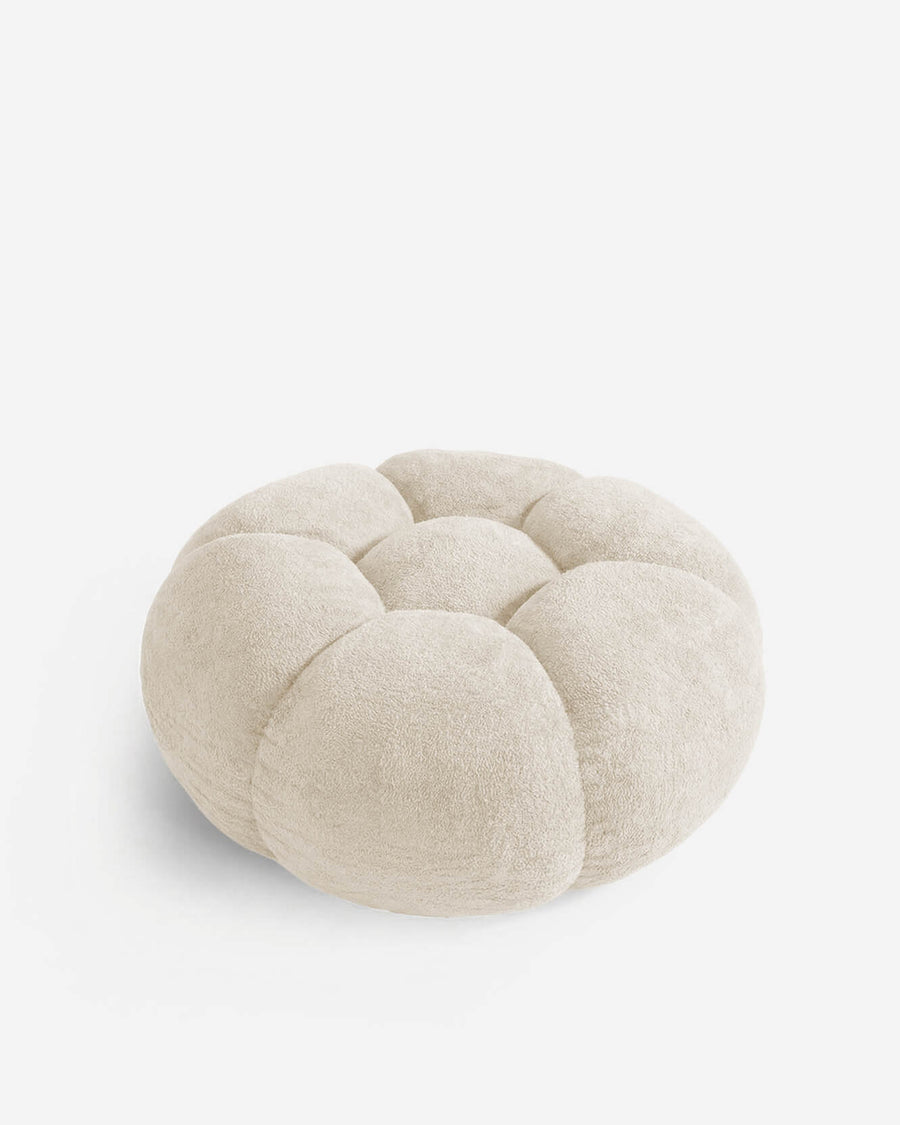 Ciel Chair Ottoman Set Beige