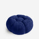 Ciel Chair Ottoman Set Dark Blue