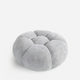 Ciel Chair Ottoman Set Light gray