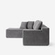 Cypress Right Corner Module Dark Gray