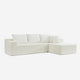Cypress Right-Side Chaise Module White