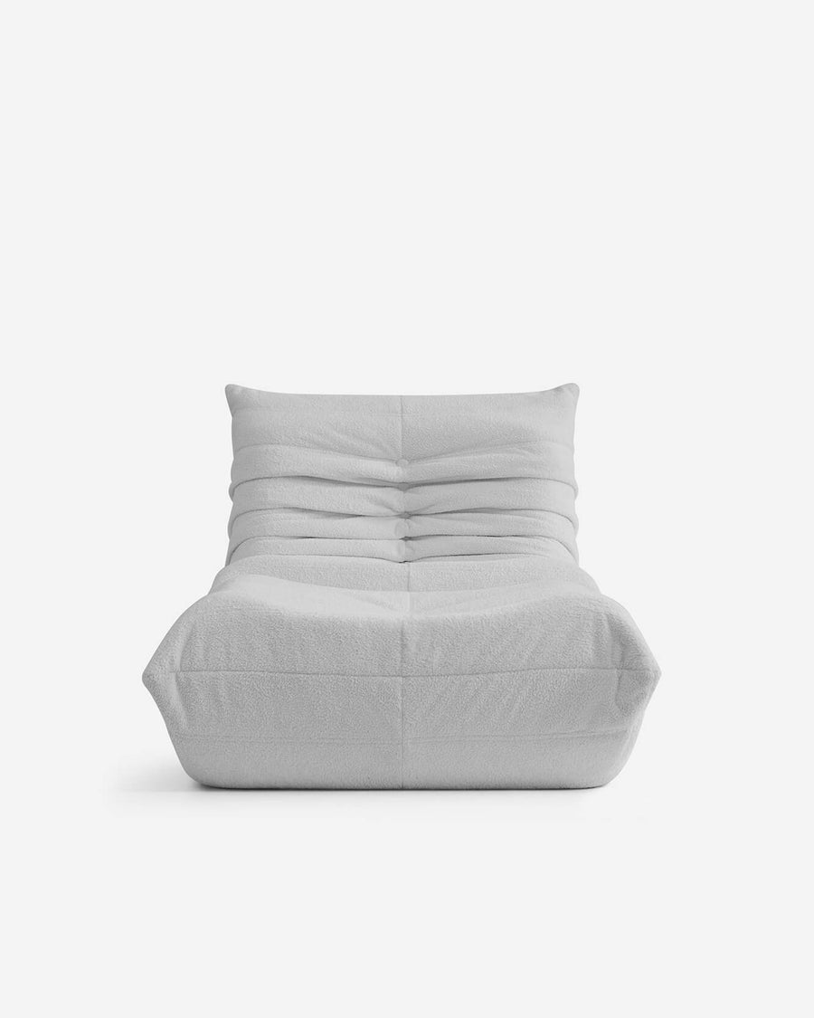 Dakota Chair + Ottoman Set