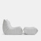 Dakota Chair + Ottoman Set