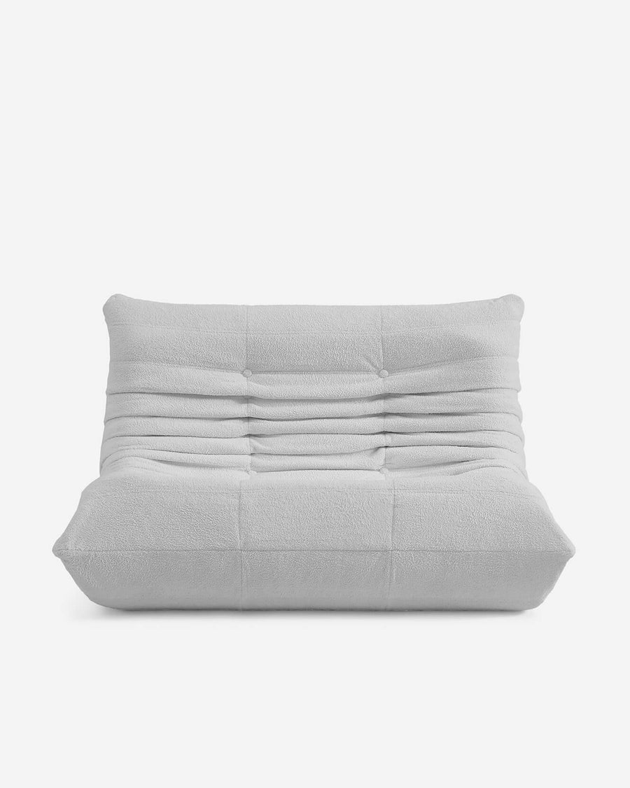 Furniture Dakota Two Seater Light Grey