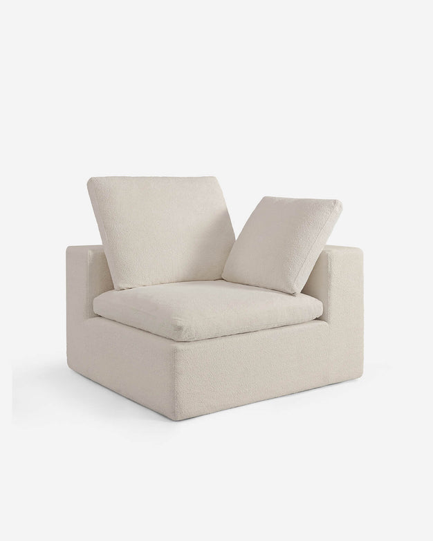 Hudson Right Corner Module Beige