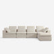 Hudson Modular Extended Sectional Beige