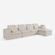 Hudson Modular Extended Sectional Beige