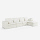 Hudson Right Corner Module White