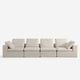 Hudson Modular Four Seater Beige