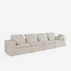 Hudson Modular Four Seater Beige