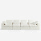 Hudson Modular Four Seater White