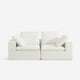 Hudson Modular Two Seater White