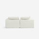 Hudson Modular Two Seater White