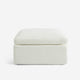 Hudson Ottoman White
