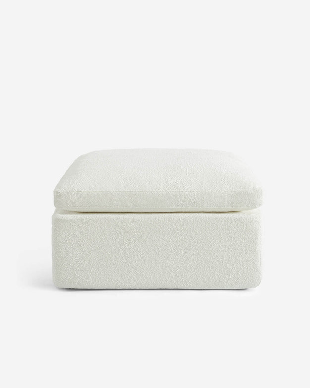 Hudson Ottoman White