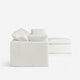 Hudson Modular Sectional White