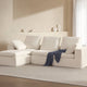 Hudson Modular Sectional White