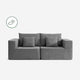 Sunday Citizen Furniture Kai Double Grey