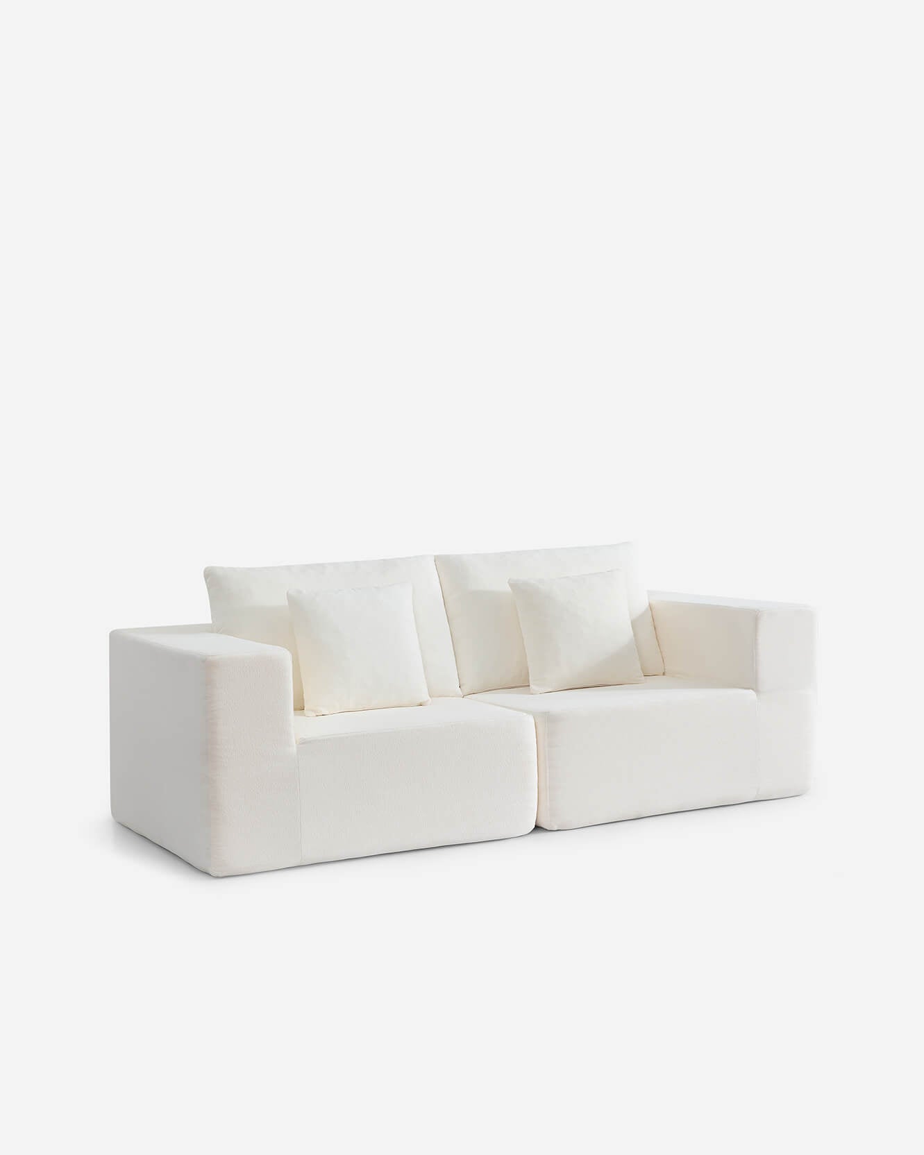 White ソファ Kai Modular Outdoor Love Seat Sofa – Sunday Citizen